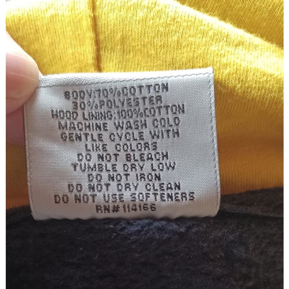 Stadium Athletics Michigan Wolverines Navy "Go Blue" Hoodie Men's Medium - Picture 7 of 7